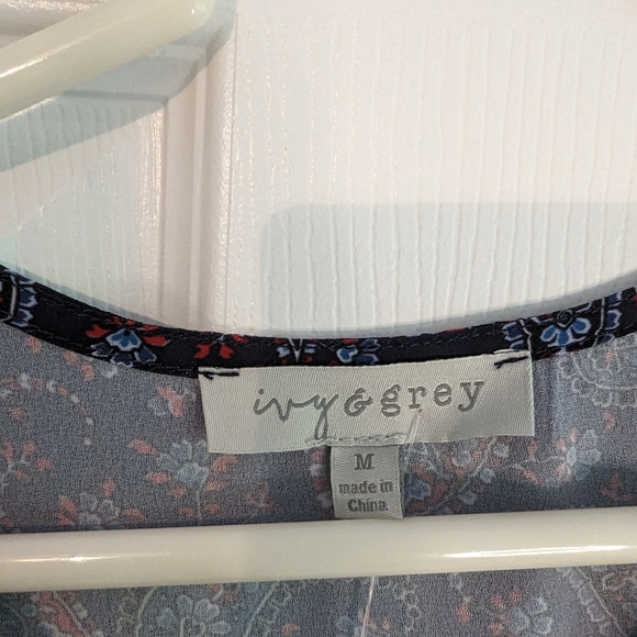 NWT | Ivy & Grey | Catarina Dress | Blue | M - Picture 5 of 8